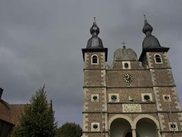 raesfeld,alemania,2020-el castillo de raesfeld en alemania foto