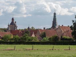 raesfeld,alemania,2020-el castillo de raesfeld en alemania foto