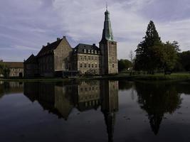 raesfeld,alemania,2020-el castillo de raesfeld en alemania foto