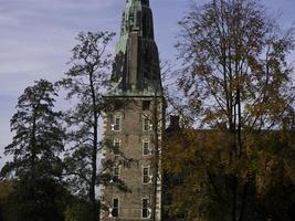 raesfeld,alemania,2020-el castillo de raesfeld en alemania foto