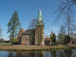 raesfeld,alemania,2020-el castillo de raesfeld en alemania foto