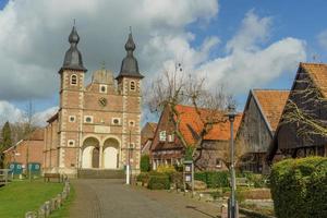 raesfeld,alemania,2020-el castillo de raesfeld en alemania foto