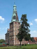 raesfeld,alemania,2020-el castillo de raesfeld en alemania foto