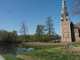 raesfeld,alemania,2020-el castillo de raesfeld en alemania foto