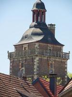 raesfeld,alemania,2020-el castillo de raesfeld en alemania foto