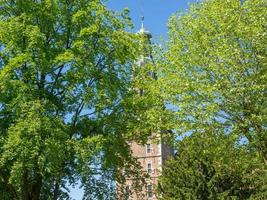 raesfeld,alemania,2020-el castillo de raesfeld en alemania foto