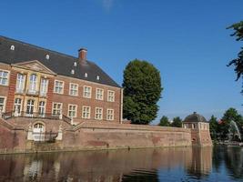 ahaus,germany,2021-ahaus castle in germany photo