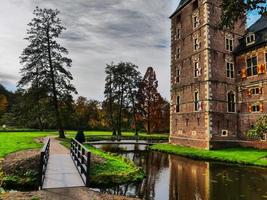 raesfeld,alemania,2020-el castillo de raesfeld en alemania foto