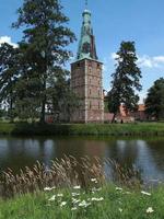 raesfeld,alemania,2020-el castillo de raesfeld en alemania foto