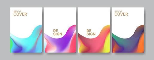 Colorful Fluid Background Design For Design Promotion, Advertising, Web Backdrop, Banner And Flyer vector