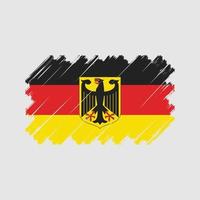 vector de la bandera de Alemania. bandera nacional