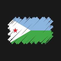 Djibouti Flag Vector. National Flag vector