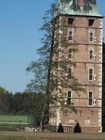 raesfeld,alemania,2020-el castillo de raesfeld en alemania foto