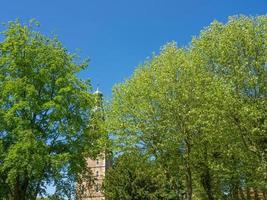 raesfeld,alemania,2020-el castillo de raesfeld en alemania foto