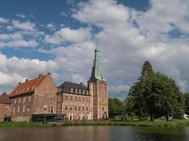 raesfeld,alemania,2020-el castillo de raesfeld en alemania foto