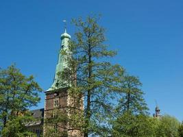 raesfeld,alemania,2020-el castillo de raesfeld en alemania foto