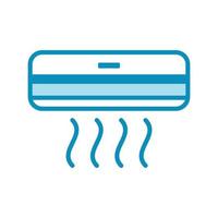 air conditioner icon vector design template