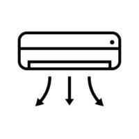 air conditioner icon vector design template