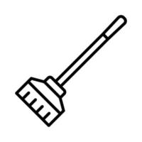 broom icon vector design template