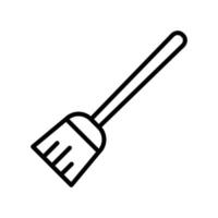 broom icon vector design template