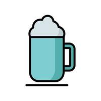 plantilla de diseño de vector de icono de taza