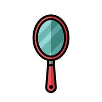 mirror icon vector design template