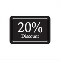 image of discount writing logo vector design icon, this image can be used for making logos, banners and others