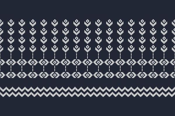 Abstract ethnic pattern art. Ikat seamless pattern in tribal. American, Mexican style.