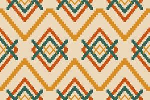 Geometric ethnic oriental seamless pattern traditional. Aztec striped style. vector