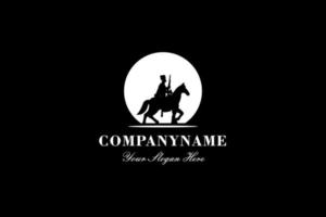 Military Lieutenant Silhouette, Army Captain on horseback vector