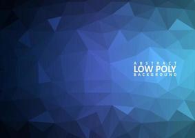 abstract low poly background with triangle shapes vector