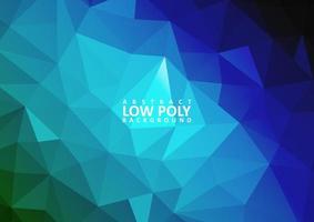 abstract low poly background with triangle shapes vector