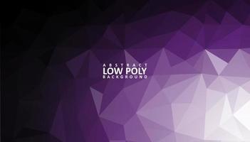 abstract low poly background with triangle shapes vector