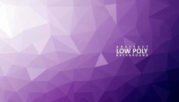 abstract low poly background with triangle shapes vector