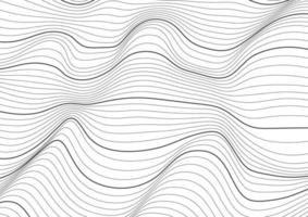 Abstract wave texture with white background vector