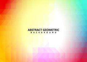 Abstract colorful geometric vector background