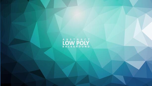 fondo abstracto de baja poli con formas triangulares vector