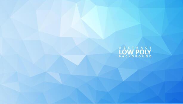 abstract low poly background with triangle shapes vector