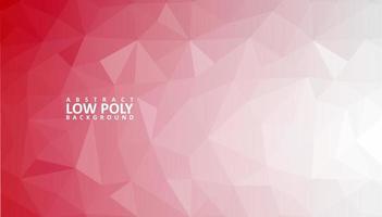 abstract low poly background with triangle shapes vector