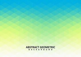 Abstract blue and green geometric background texture vector