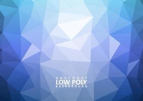 abstract low poly background with triangle shapes vector