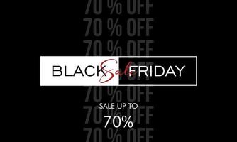 Black Friday Sale Background vector