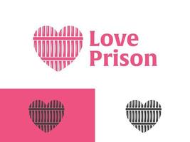 Prison of Logo Logo Design vector