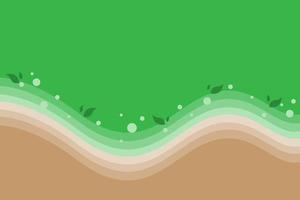 beautiful abstract background, artistic, go green with green gradient color vector