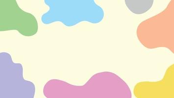 Multicolored calm abstract patern ilustration background vector