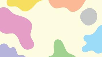 Multicolored calm abstract patern ilustration background vector