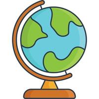 globe earth icon vector