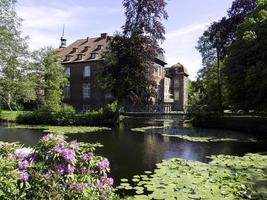 velen,alemania,2020-el castillo de velen en alemania foto