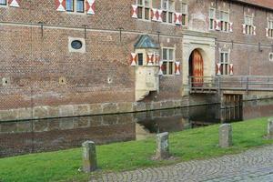 raesfeld,alemania,2020-el castillo de raesfeld en alemania foto