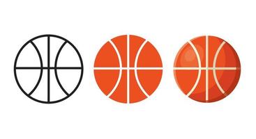 Basketball ball. Vector illustration eps10